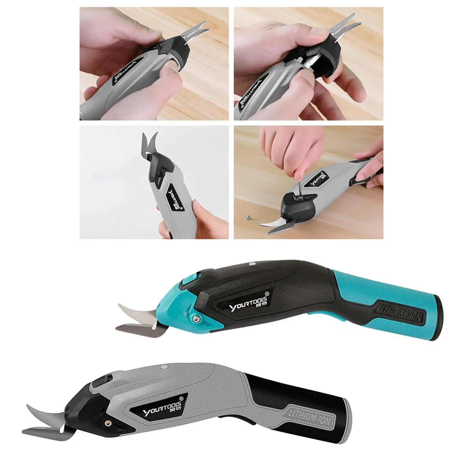 

Cloth Electric Scissors Box Cutter for Leather DIY Crafts Cardboard Shears