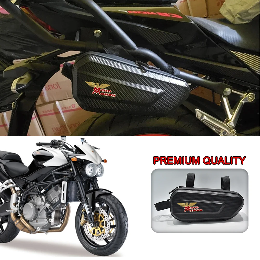 Водонепроницаемая сумка для инструментов с регулируемым ремнем и застежкой-молнией из EVA для мотоциклов Moto Morini X-CAPE STR SCR Corsaro ZZ ZT T/TS Seiemmezzo