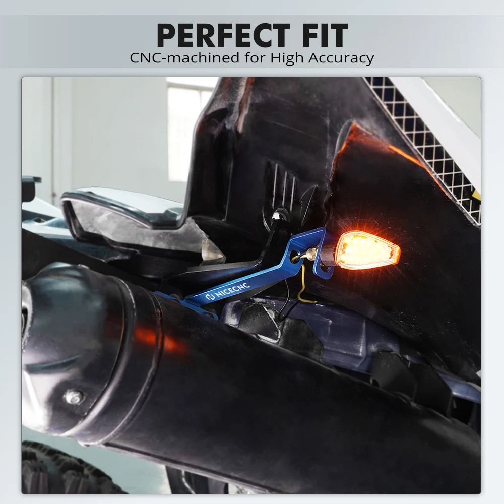 

NICECNC Raptor 700 Rear Turn Signal Light Mount Bracket Holder ATV for Yamaha RAPTOR 700 700R YFM700 YFM700R 2013-2024 2019