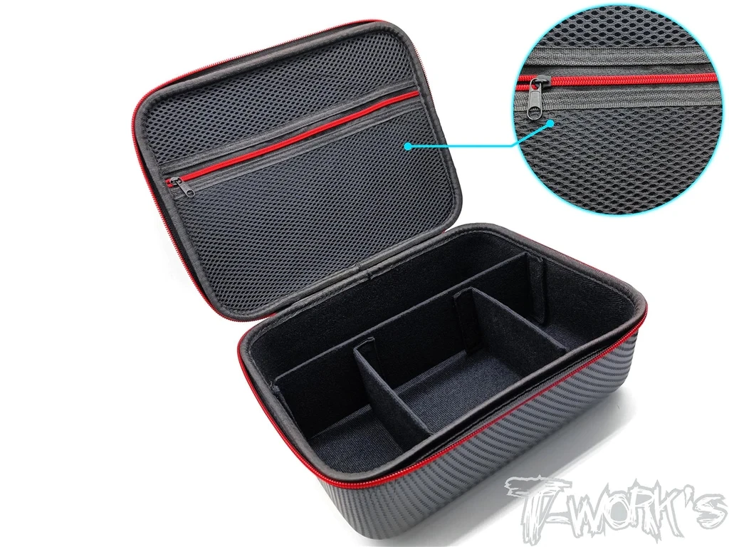 Original T work TT-075-B Compact Hard Case Parts & Engine Bag 27*21*9cm Professional Rc part