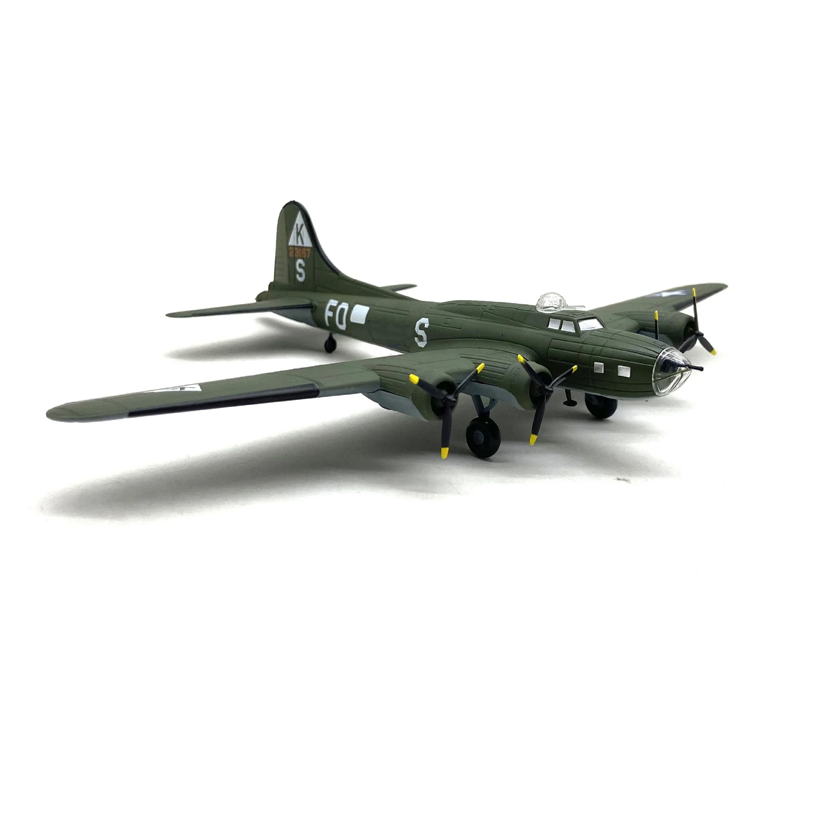 1/144 مقياس B-17 منفذها الحرب العالمية الثانية الكلاسيكية B17 منفذها نموذج طائرة عالية محاكاة سبيكة نماذج طائرة لعبة تذكارية عرض ثابت