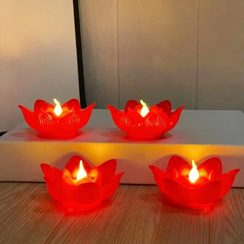 Elegant LED Electronic Plant Lamp For Religious Ceremonies Wedding incidents