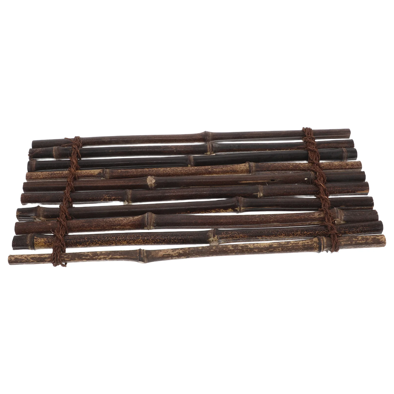 

1pcs Rattan Tray Bamboo Gongfu Tea Set Mat Heat Insulating Cup Holder Tea Ceremony Sushi Serving Tray Decor Matcha Accessories