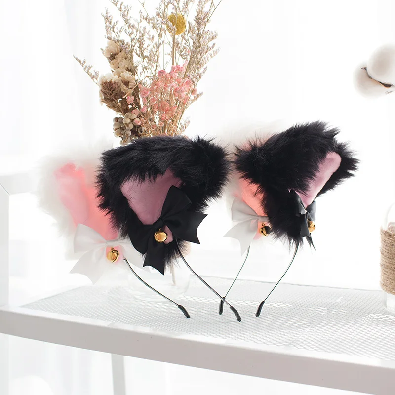 Cute Hair Accessories Lady Girl Fox Cat Ears Head Bands Lovely Charming Night Party Club Bar Hair Clip Dance Prom Hairband