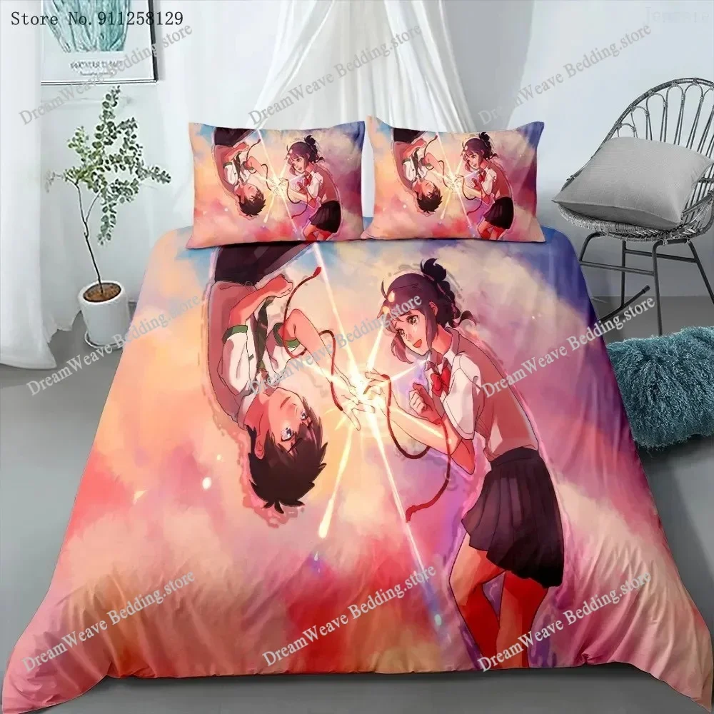 

Phechion Anime Your Name 3D Print Bedding Set Duvet Covers Pillowcases One Piece Comforter Bedding Sets Bedclothes Bed741