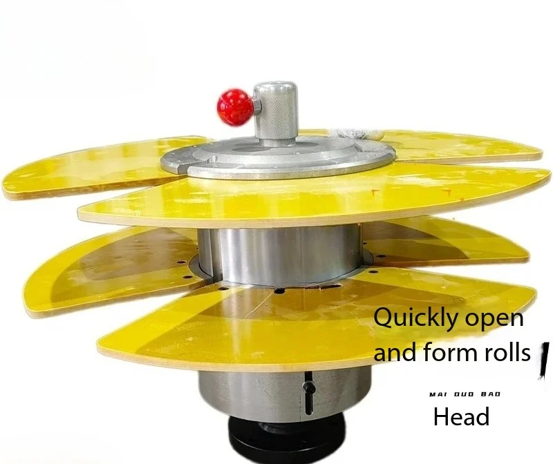 Auto Cable Coiling Machine with Rewinder for Coil Head & Pancake Forming, Easy Spool Change, Free Baffle & Winder Included