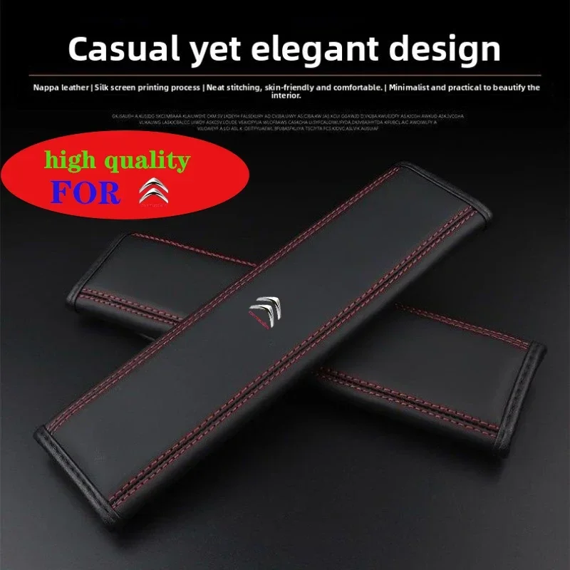 

Car Seat Belt Shoulder Covers Comfortable Guard Safety Neck Cushion for Citroen C1 C2 C3 C4 C5C6 ELYSEE VTS Xsara C-Crosser