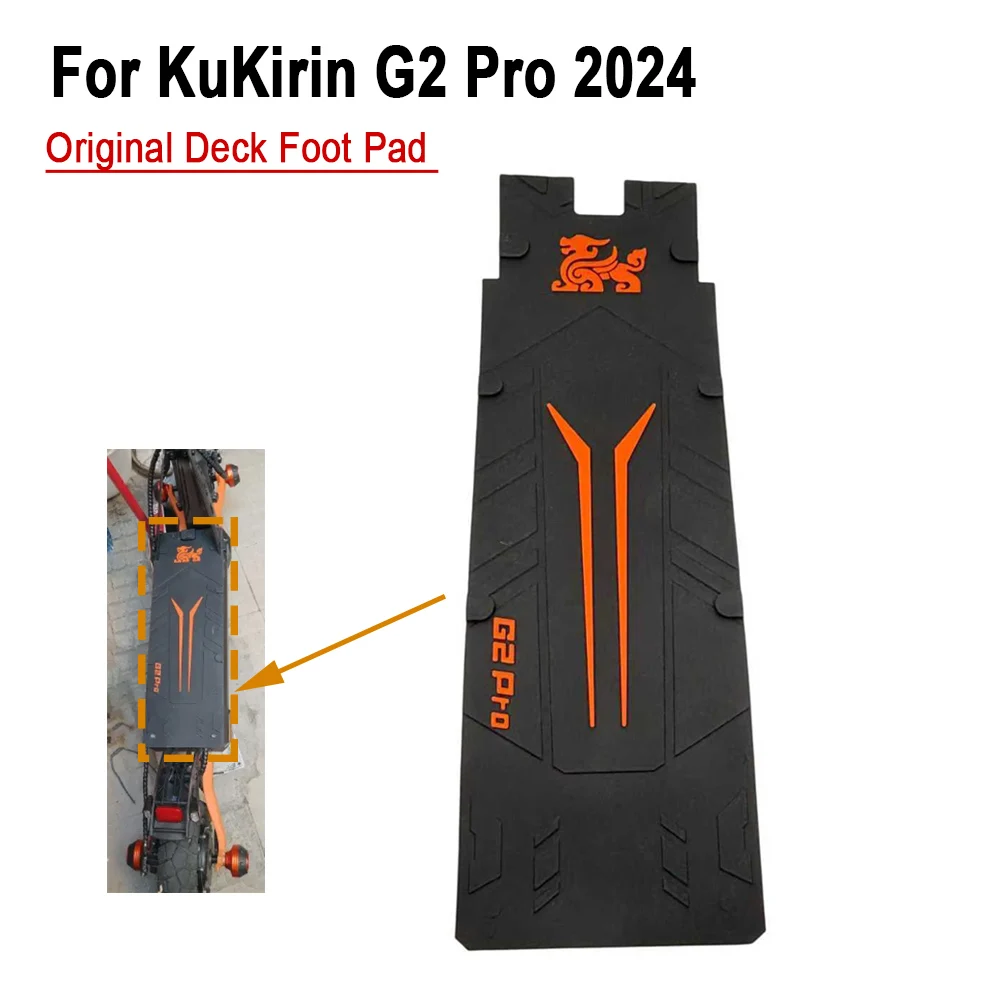 

Deck Rubber Foot Pad For KIRIN KuKirin G2 Pro 2024 Version Electric Scooter Replacement