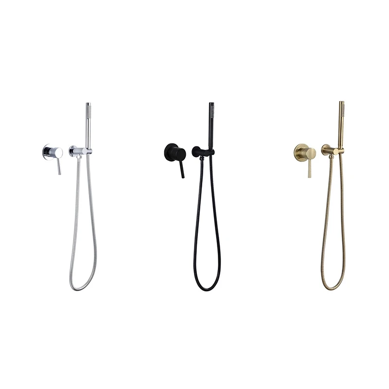 

Hot Sale Wall Mounted Hot And Cold Water Showerhead Shower Set Shower Set
