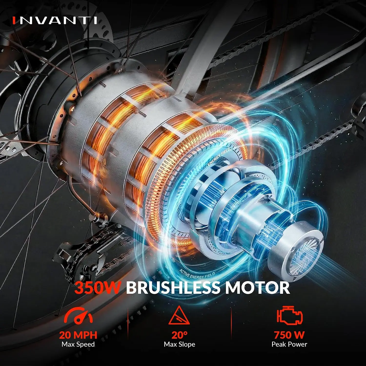 Electric Bike 750W Motor 10.4Ah Battery 26
