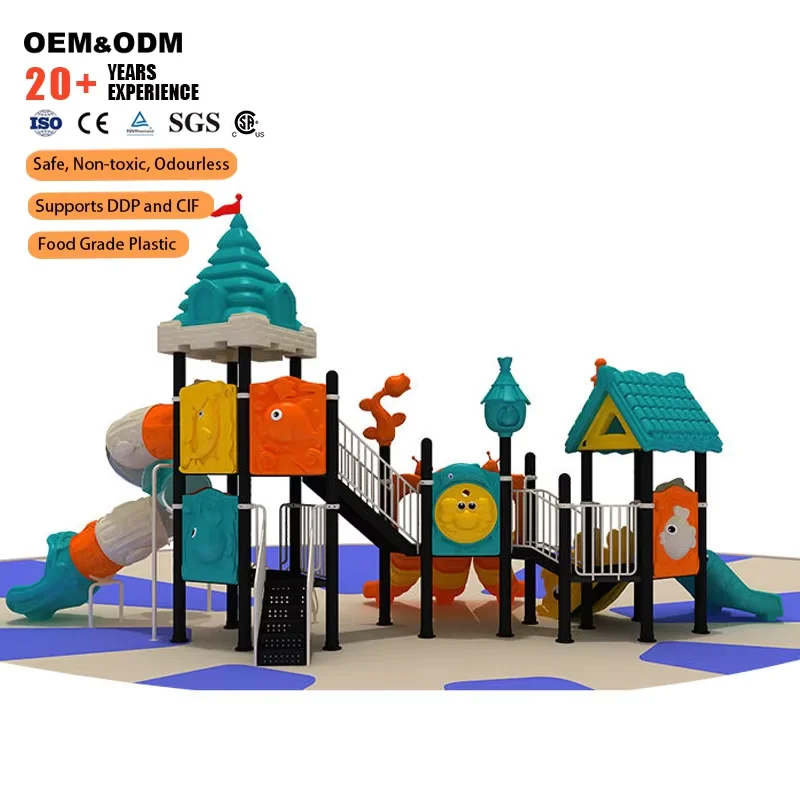 Children's Slide Outdoor Adventure Slide Specially Designed For Playgrounds Lets Kids Enjoy The Thrill And Energy Of Sliding