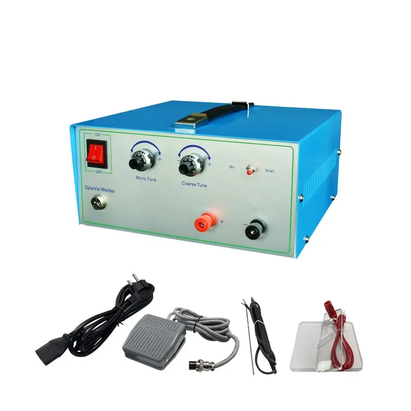 YALI High Quality 80A Small Welder Jewelry Welding Machine Spot Machine Mini Portable Blue Color