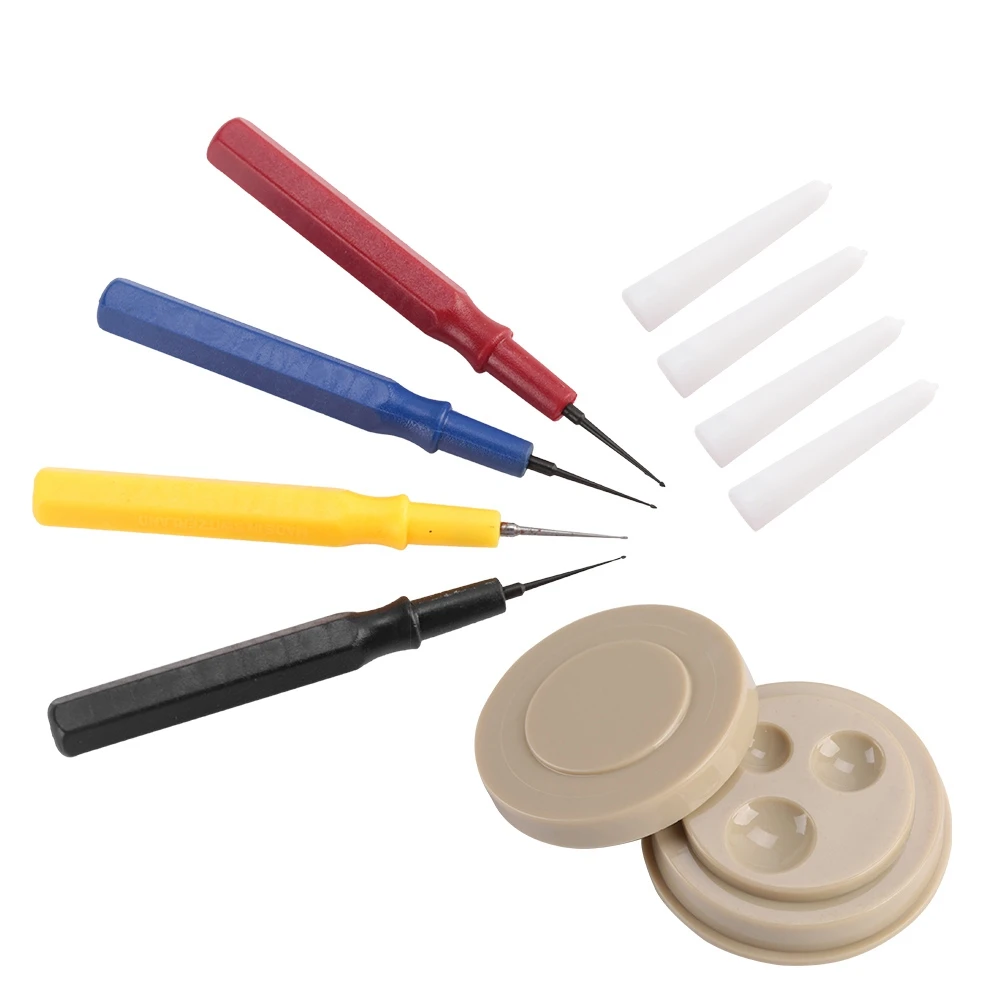 5 In 1 Watch Movement Oiler Tool Set Professional Watchmaker Lubricating Oil Dip Pen Dipping Dish Cup Watch Maintenance Tool