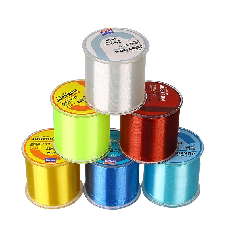 500M Nylon Fishing Line Japan Material For Bass Carp Fishing Monofilament 6.7LB-38.6LB Main Line Sea Fish Fishing Accessories