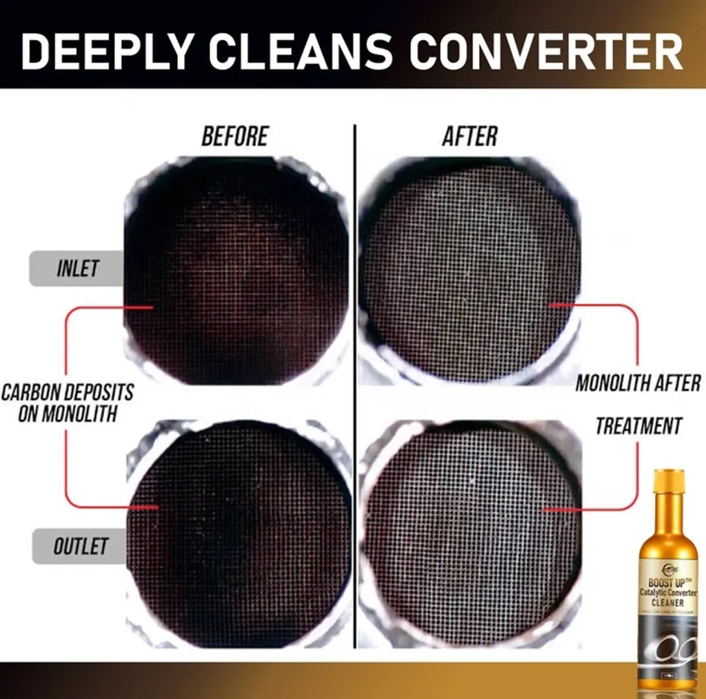 Catalytic Cleaning Agent Automotive Three Way Catalytic Converter Fuels System Powerful Engine Booster Cleaner For Diesel Car