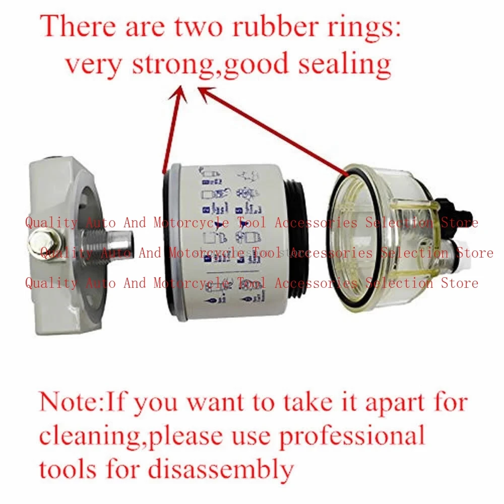 

R12T фильтр топливного/водоотделителя двигателя для Racor 140R 120At S3240 Npt Zg1/4-19 автомобильные детали полный комбинированный фильтр