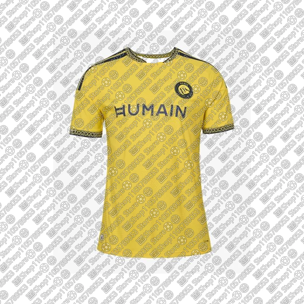 2026-27 3D Print Adult Nassr Saudi Arabia Home Football Jersey Men Women Sports Quick-Drying Breathable Soccer Family T-shirt