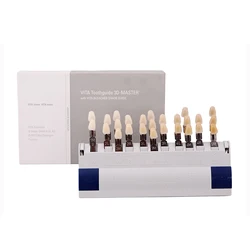 29/16 Colors Teeth Shade Guide Dental Tools Teeth Whitening Polishing Kit Ceramic VITAPAN Tooth Model Colorimetric Plate