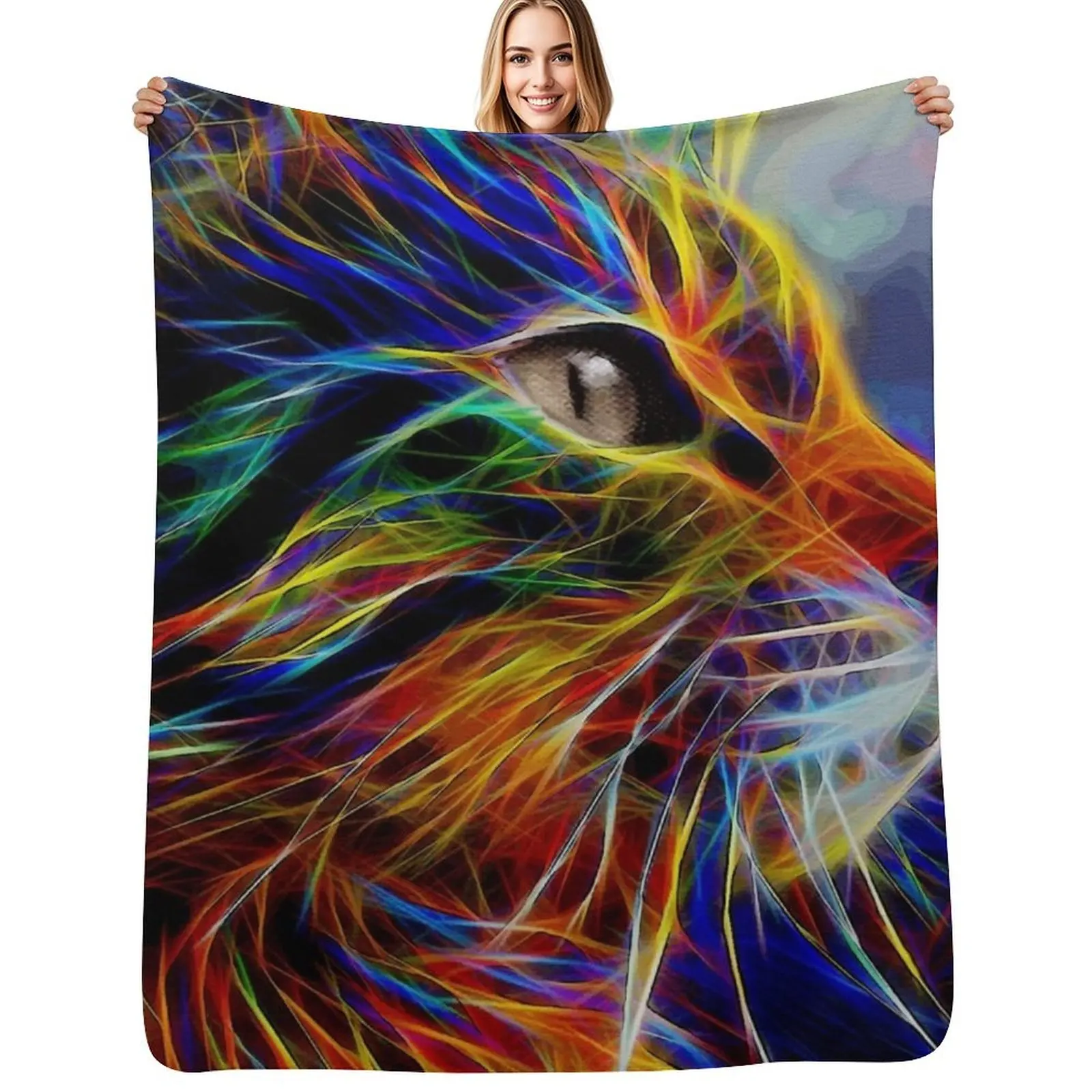 Neon Cat, Cat, Chat… - image