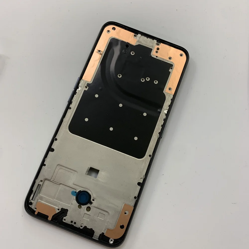 Middle Frame For Oppo Reno 2F / Reno 2Z Middle Bezel LCD Frame Housing CoverHousing With Side Button Replacement