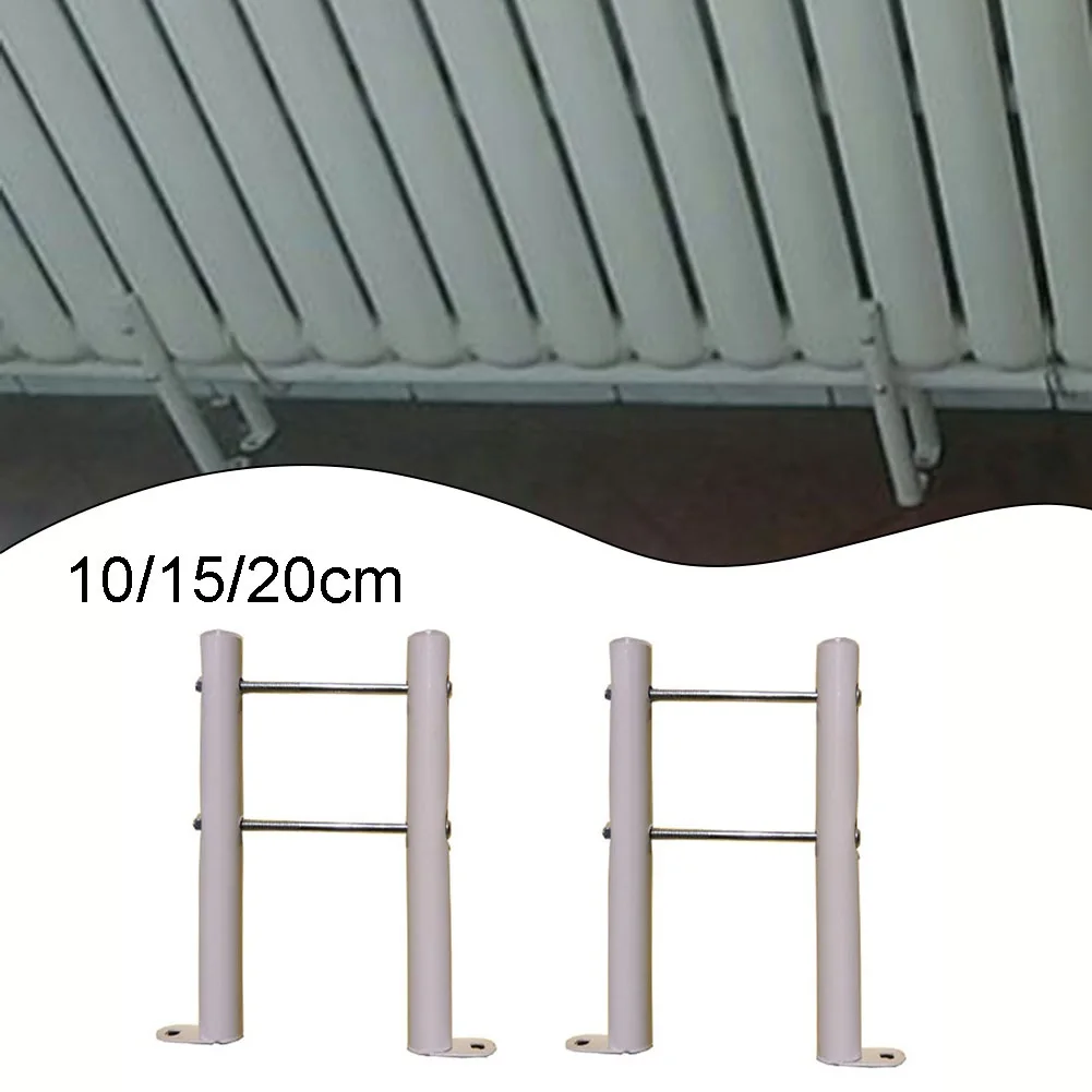 New Practical Floor Bracket Radiator Support White 10cm/15cm/20cm 2 Pcs Bottom Bracket Easy Installation Frame