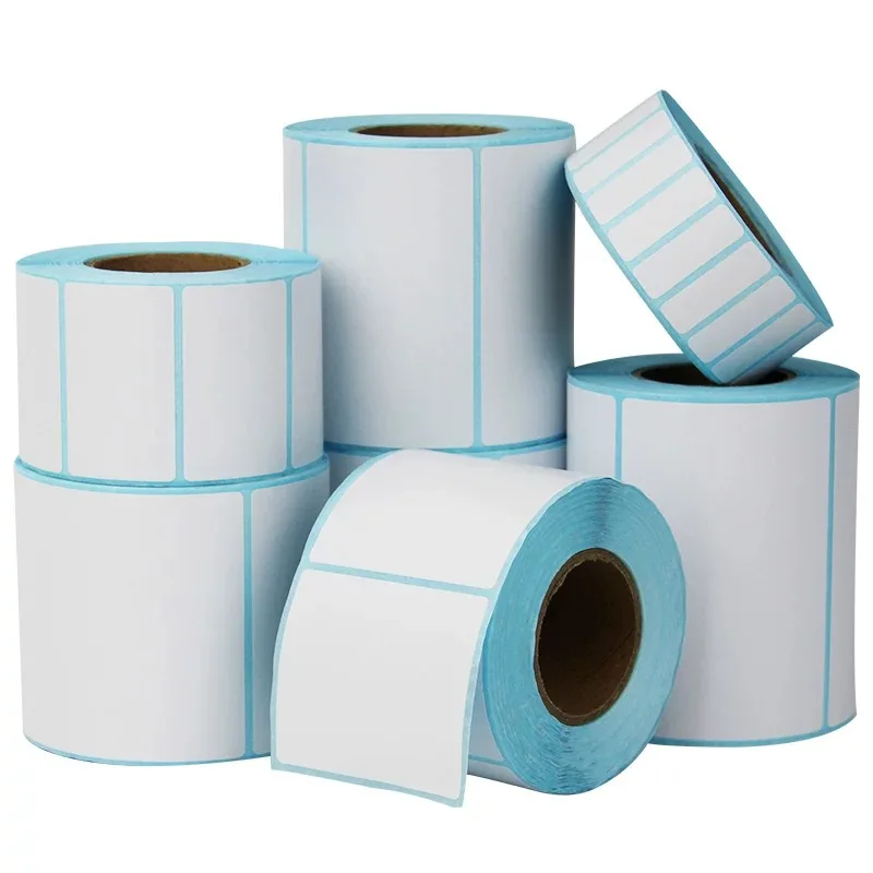 Waterproof Thermal Labels,Three-Proof Postage Adhesive Thermal Transfer Label Stickers for Shipping, Supermarket Direct Print