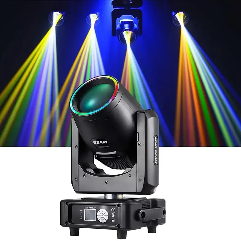 230W Spot Beam & LED Strip moving head light disco party wedding bar club concert dmx effect beam light Stage light Event Show