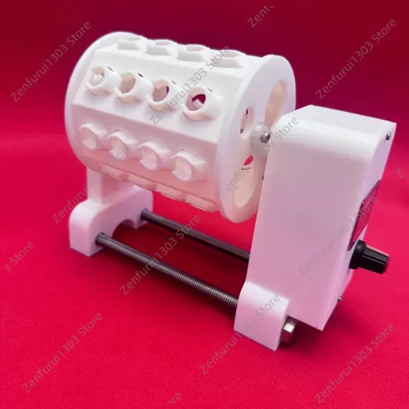 DIY Rotating Mixing Device Mini 32-Tube Vortex Mixer for 1.5mL 2.0mL Centrifuge Tubes Adjustable Speed 20-100RPM