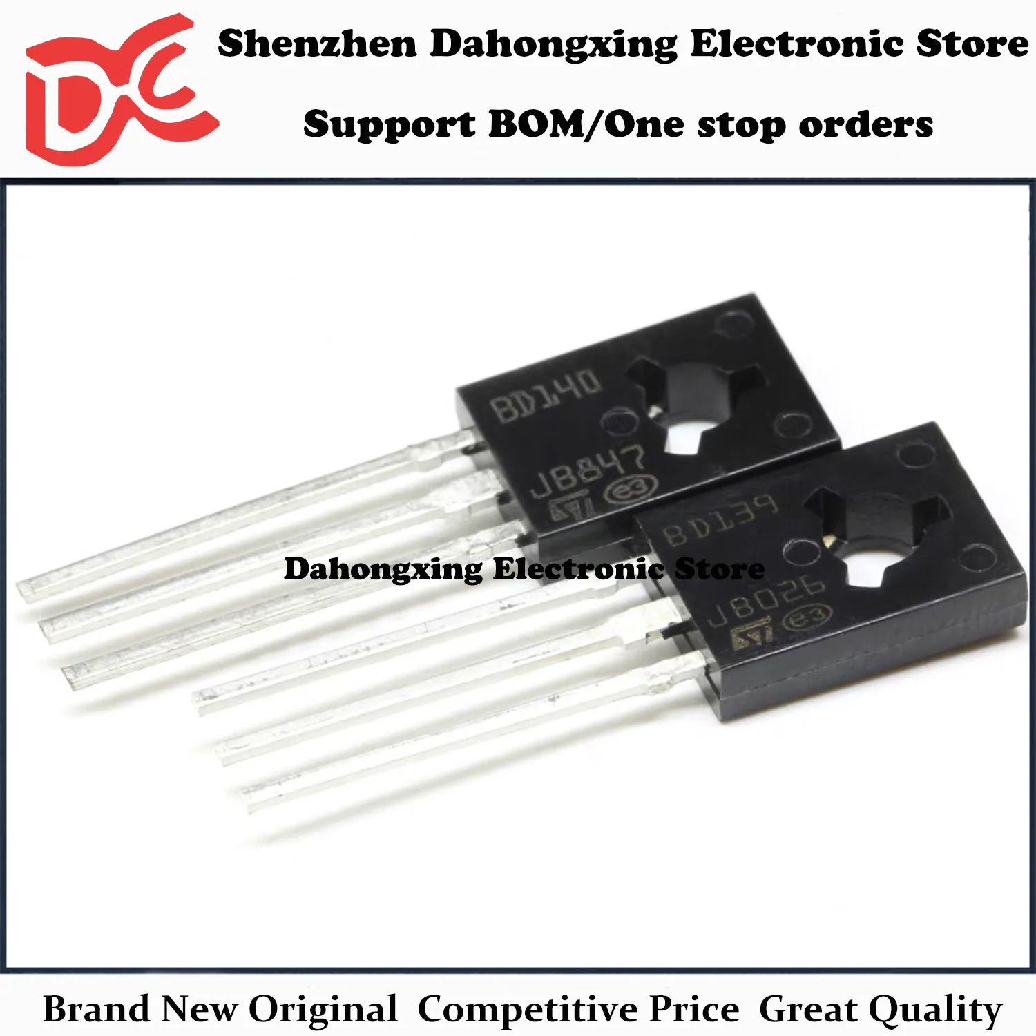 

New Original 20Pairs BD139 + BD140 TO-126 Audio Amplifier Transistor Electronic Components Great Quality