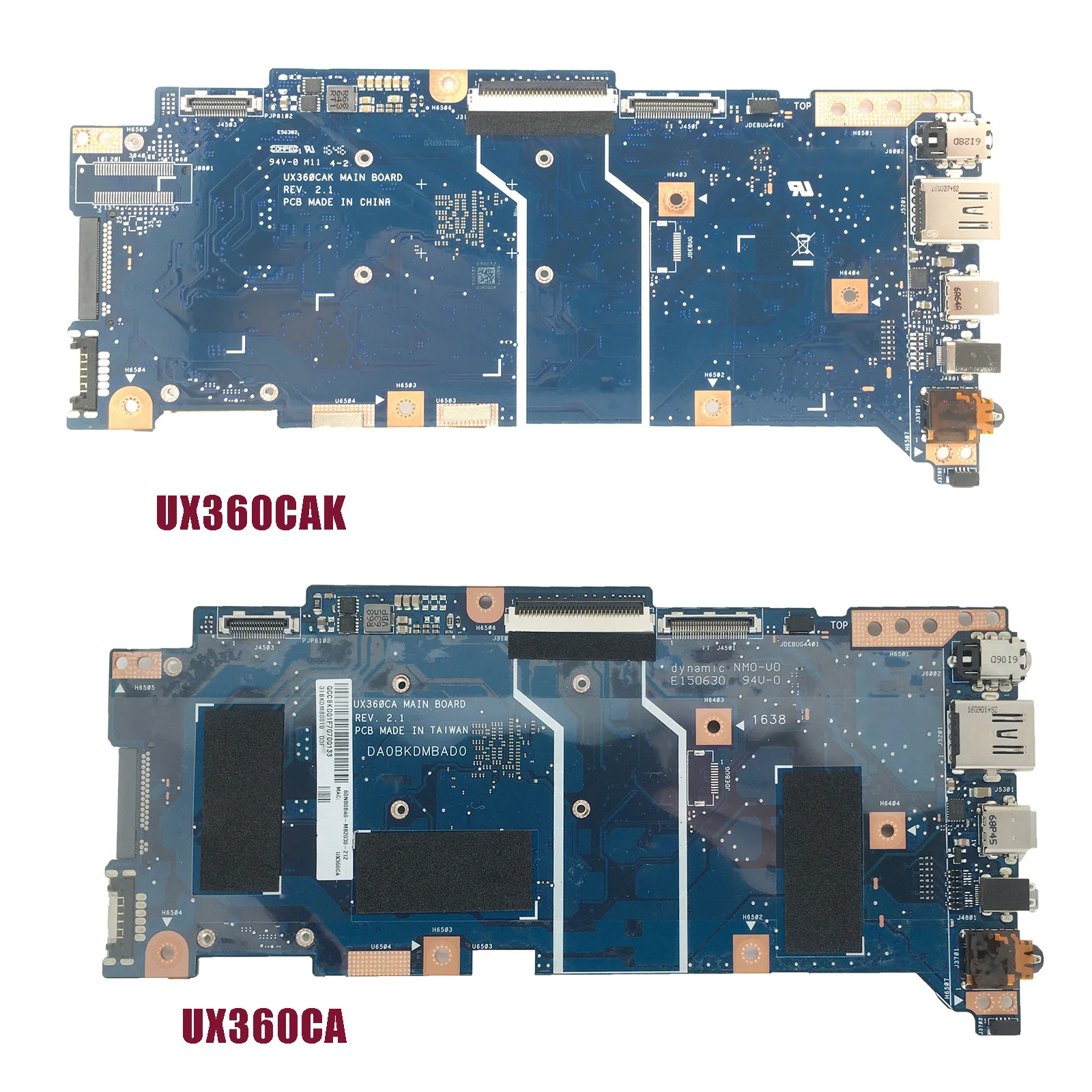 Imagem -04 - Kefu-motherboard Laptop para Asus Zenbook Laptop Mainboard M36y30 7y30 M7-6y75 I57y54 4gb 8gb de Ram Ux360c Ux360cak Ultrabook