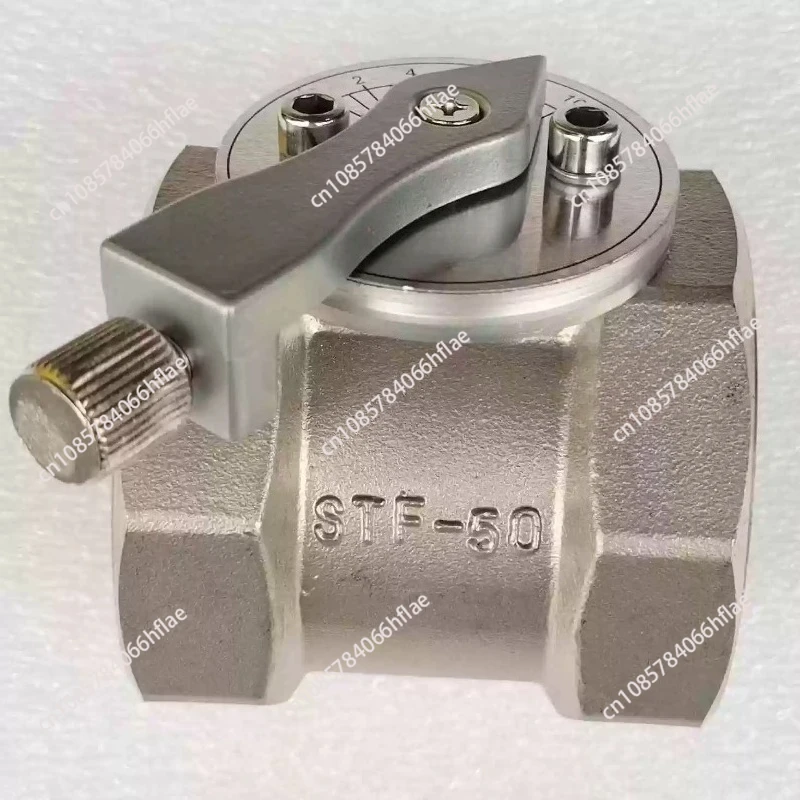 

Stainless steel air valve/threaded air volume control valve with scale, threaded butterfly valve DN50