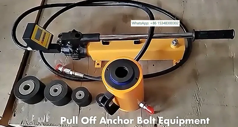 Hydraulic Jaw Pull Out Tester For Anch-ors Railway Spi-kes Bolts
