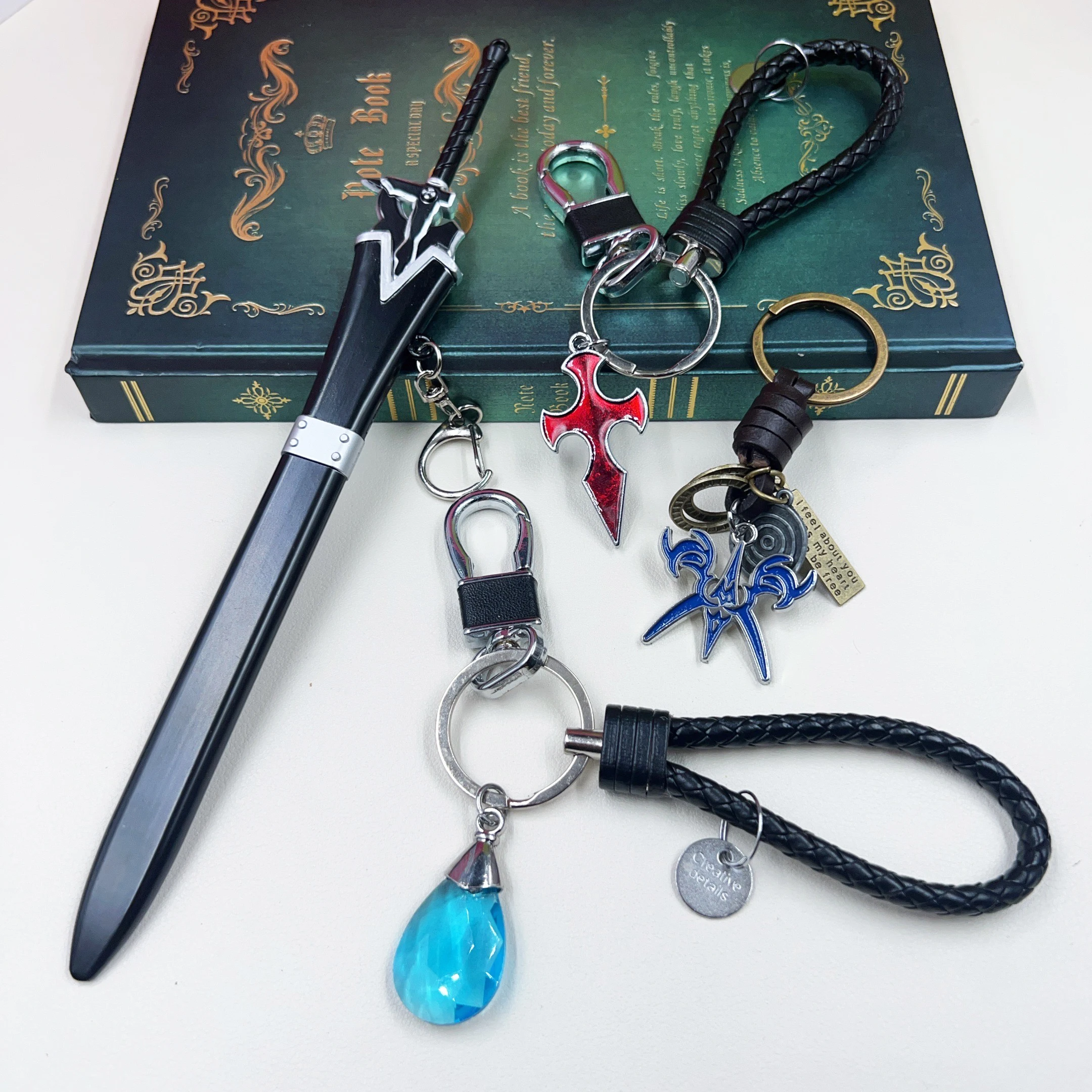 22cm Kirigaya Kazuto Series Sword Model Keychai Sword SAO Art