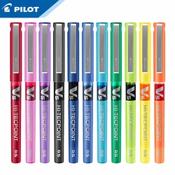 Bolígrafos de Gel de piloto japonés, suministros de Arte de piezas, bolígrafo de Color, accesorios de oficina, papelería escolar para estudiantes, se pueden combinar, 1 BX-V5