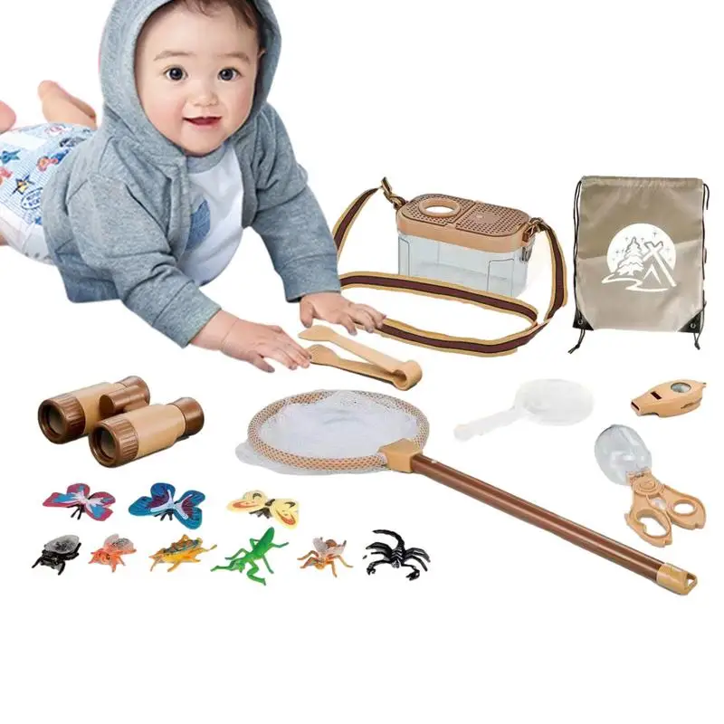 Kids 'Outdoor Camping Pretend Play Toy Set, seguros e saudáveis, brinquedos educativos para o Dia das Crianças