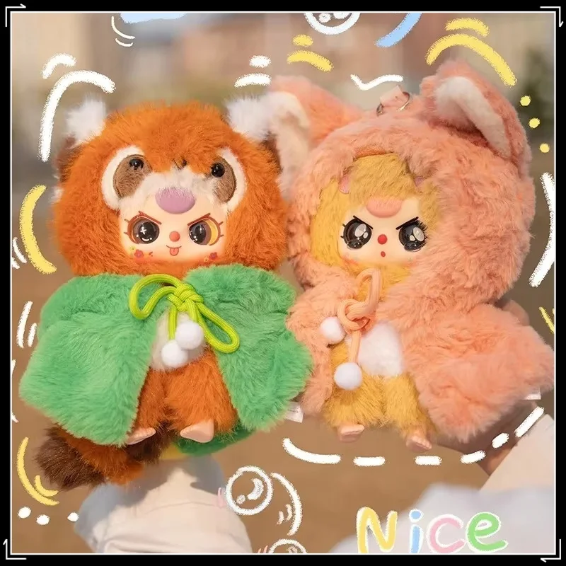 

Baby Three I'M Not a Warrior Series Виниловое лицо Плюшевая глухая коробка Милая кукла Сумка Подвеска Игрушка Модный подарок на день рождения Домашний декор