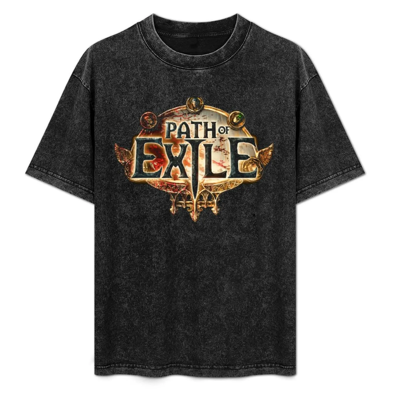 

PATH OF EXILE T-Shirt Basic Short Sleeve T-Shirt for Men