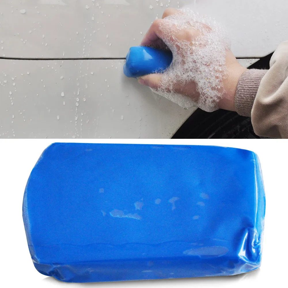 100g Car Clay Bar Vehicle Washing Cleaning Tools Blue Cleaner Auto Care Washer Sludge Mud Remove Handheld Detailing Accessories