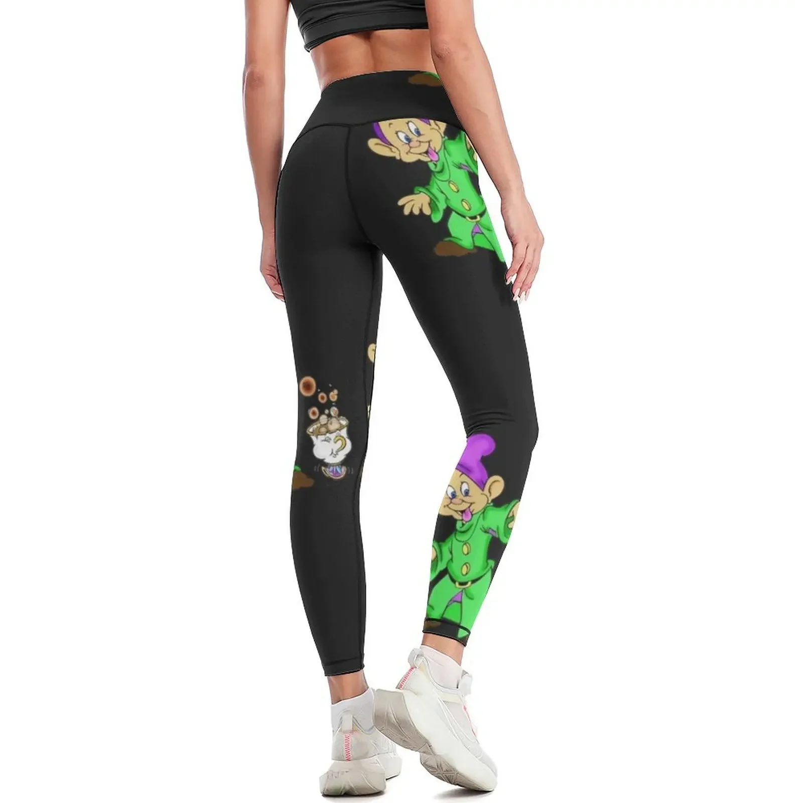 Dopey and Chip Leggings gym's clothing Fitness's gym clothes sporty woman gym sportswear woman gym 2025 Womens Leggings
