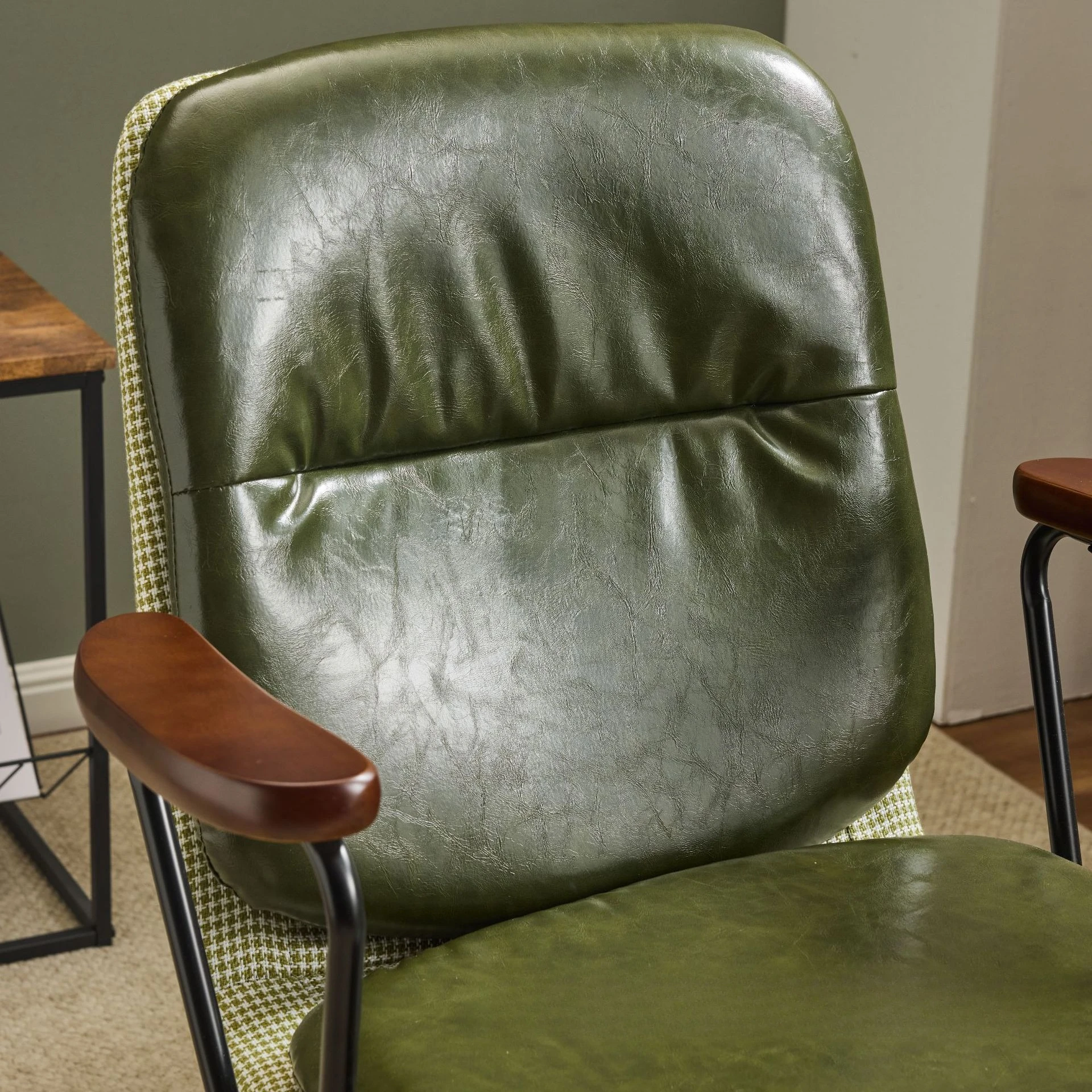 Leather chair home computer comfortable sedentary office chair seat study table chair
