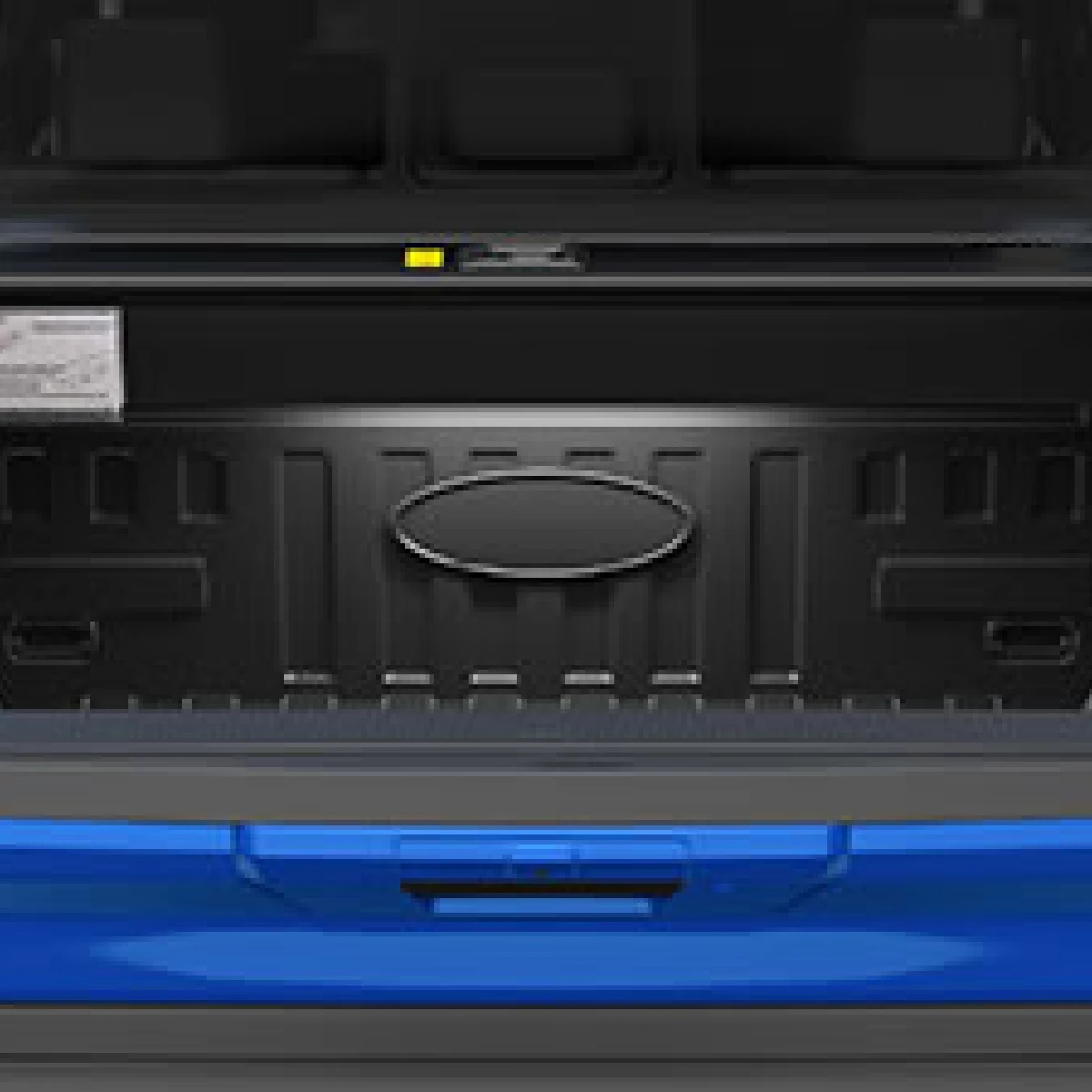 Matte Black Aluminum Retractable Hard Tonneau Cover for Ford Ranger Wildtrak 2020 2021 2022 2023 2024 Truck Bed Waterproof
