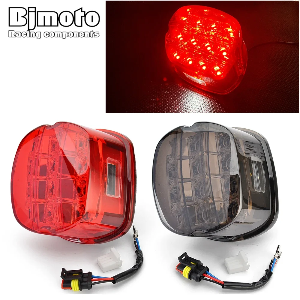 

Motorcycle integrated LED Brake Lamp Tail Light Turn Signal Light For Harley Dyna Touring FXST FXSTS FXSTB FXSTC FLST FLSTF