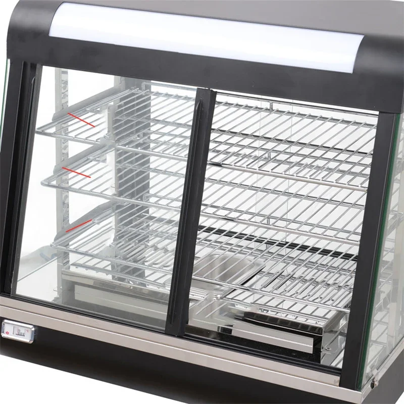 سخان الطعام التجاري كونترتوب بيتزا تدفئة عرض المعجنات باتي دفئا لبوفيه مطعم سخان خدمة الغذاء