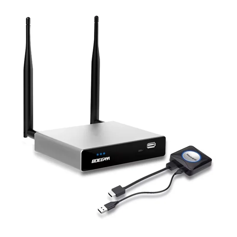 4K UHD Conference Room Wireless BYOD Collaboration System Supporting Multi-Device and Dual-Screen Sharing
