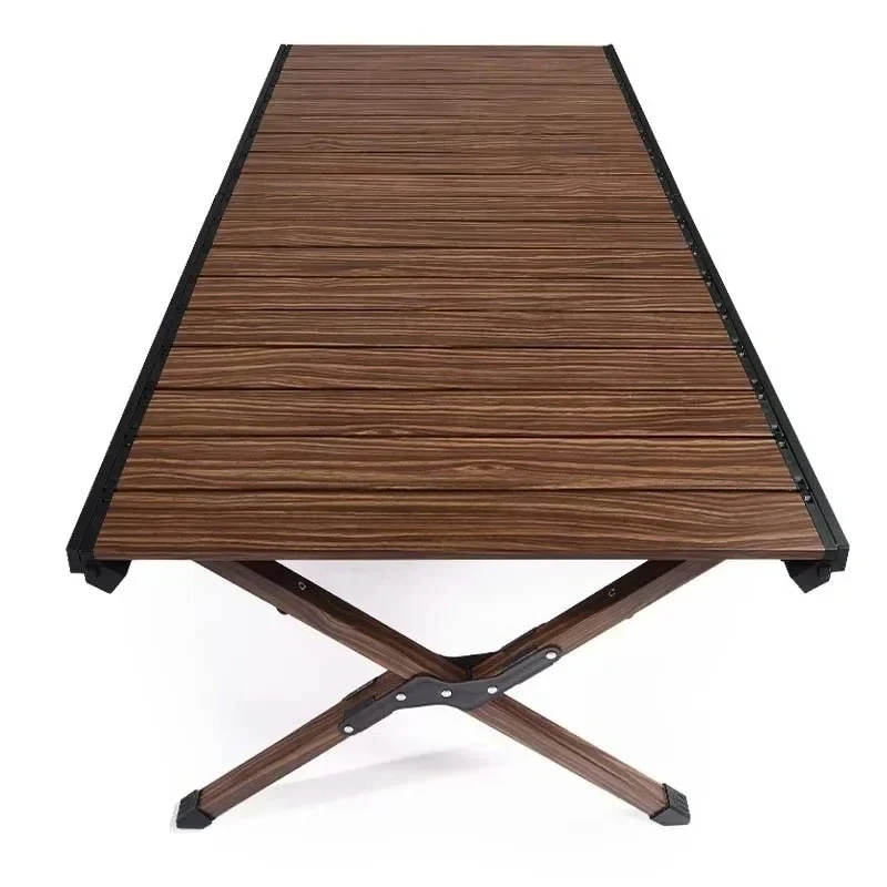 Aluminum Alloy Hanging Egg Roll Table, Widened Camping Folding Table, Barbecue Table, Widen Desktop