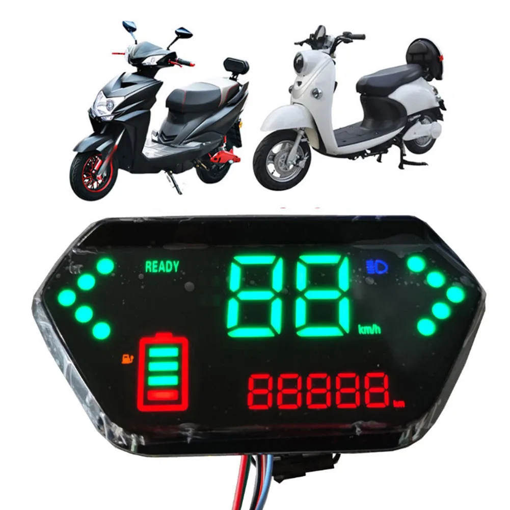 

72V Control Panel Electric Bike LCD Display Electric Bike High Light Wide Screen Made Of High-quality Materials For Scooters