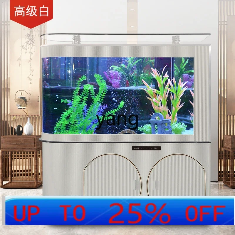 cx glass fish tank lower filter without pipe fittings bottom filter dry and wet separation living room small screen free