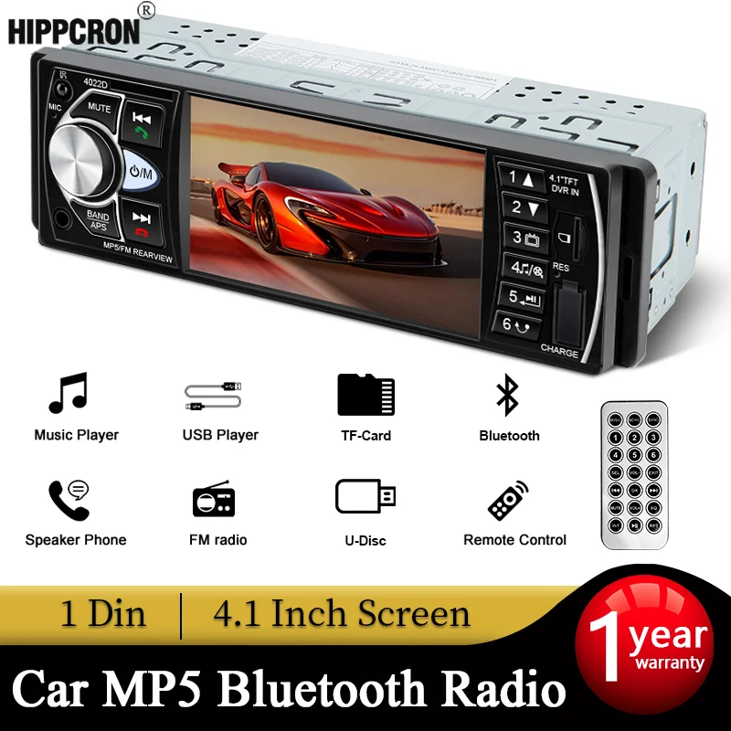 Podofo 4022D Auto-Radio im Test: Was macht das 1-DIN-Gerät mit Bluetooth, Rückfahrkamera und Lenkradsteuerung wirklich aus?