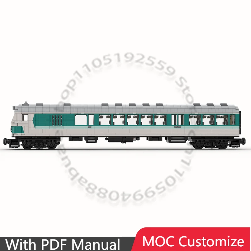 

1695 деталей: Суперкар DB Regio Control Car "BDnrzf 463" (8w) MOC — Модульный конструктор для самостоятельной сборки, простой детский DIY-набор, праздничный подарок