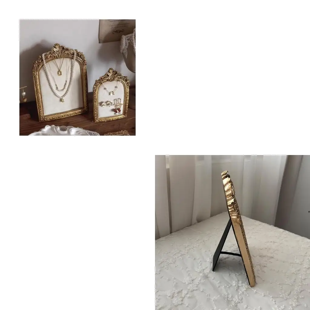 

Decorative Flannel Covered Jewelry Exhibition Stand For Earring Necklace Collection